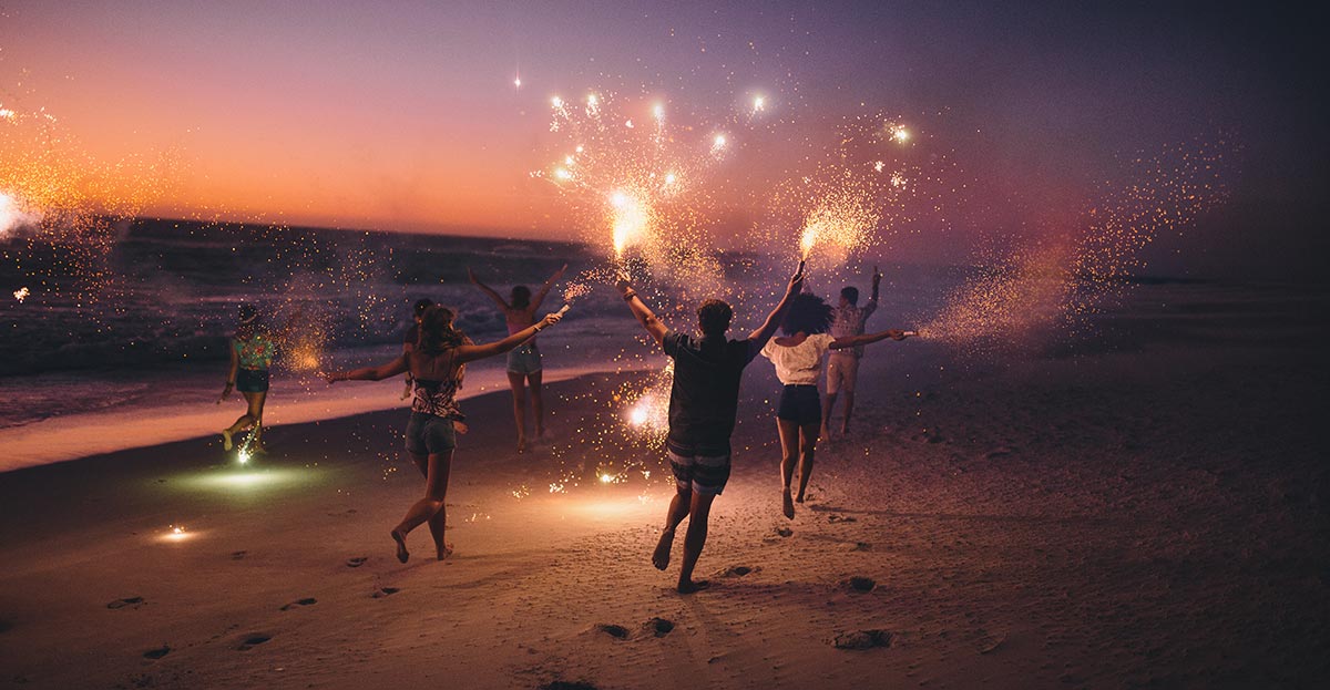 christmas on the beach