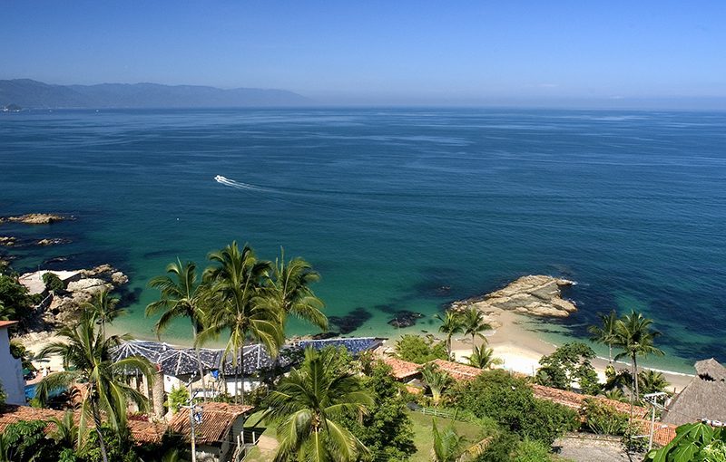 conchas chinas beach puerto vallarta